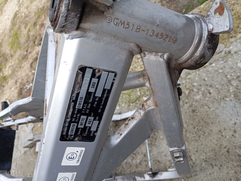 Рама Suzuki GS 500 1996 с Документи