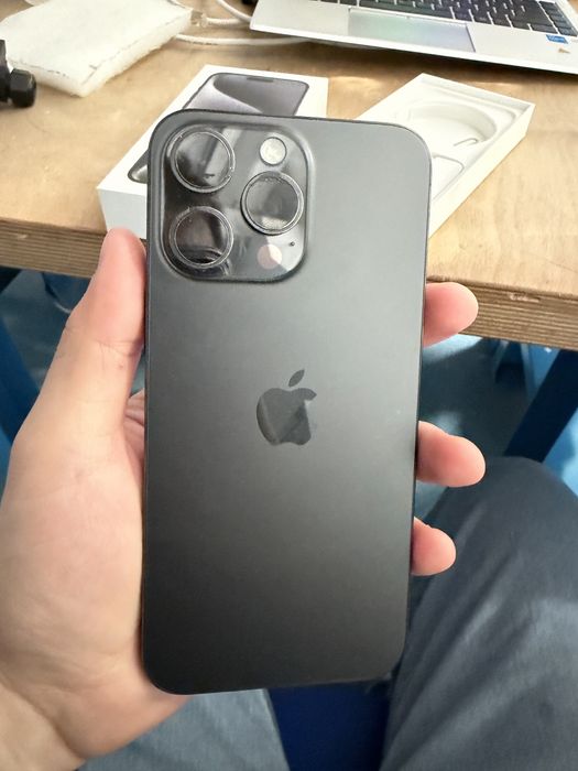 Iphone 15 pro max negru 256gb