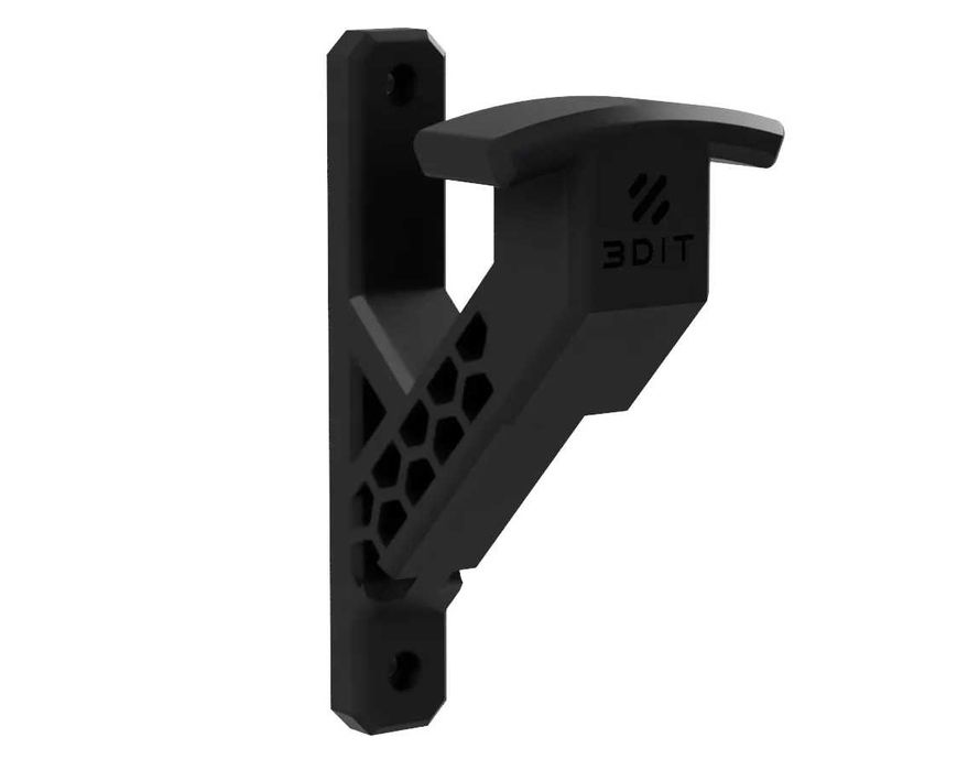 3D принтирана стенна закачалка за мото каска – различни цветове