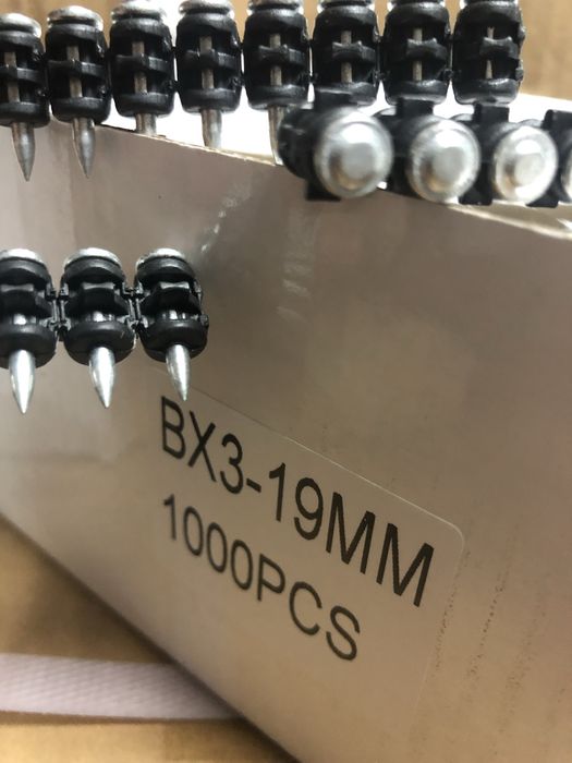 1000 cuie pistol hilti bx3 de 19 mm