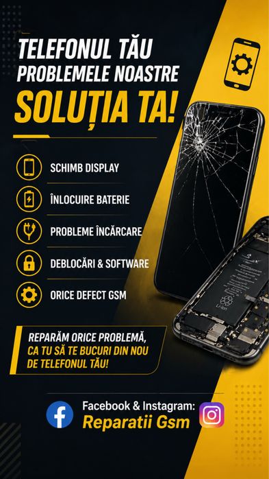 Reparatii Gsm-telefoane/laptopuri