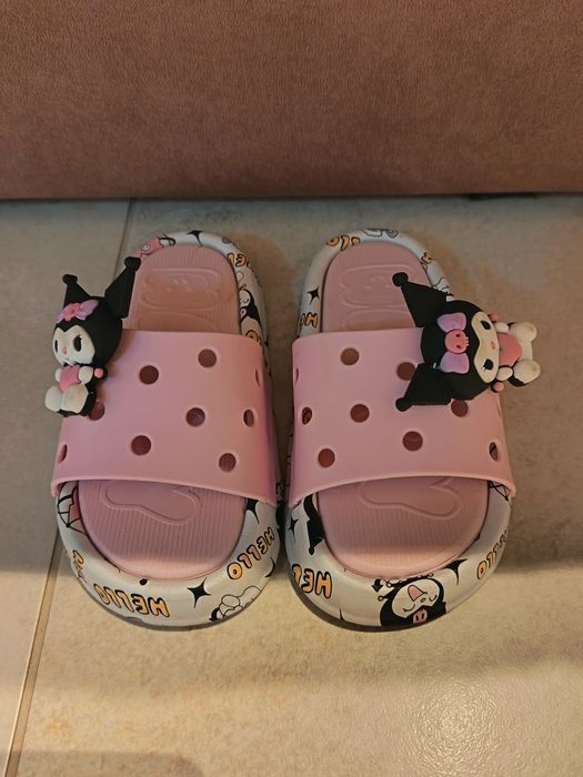 Papuci roz fetițe