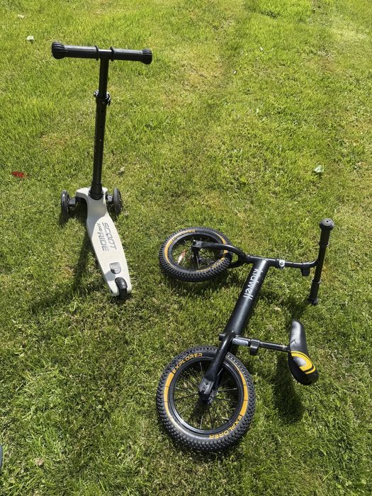 Vand trotineta si bicicleta in stare excelenta ambele