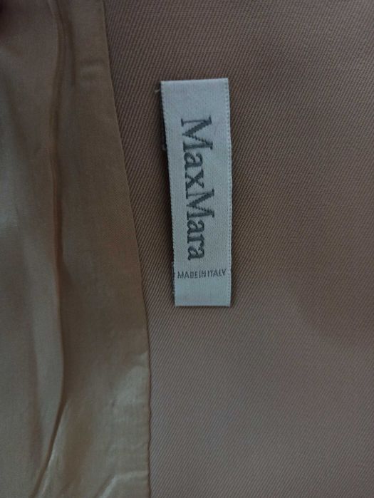 Sacou MaxMara bej din lana marimea 44