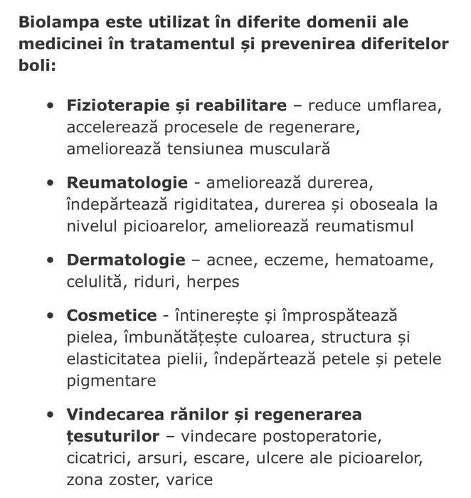Biolampa noua fara eticheta