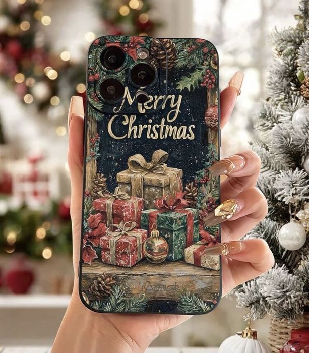 Калъф протектор за телефон коледни