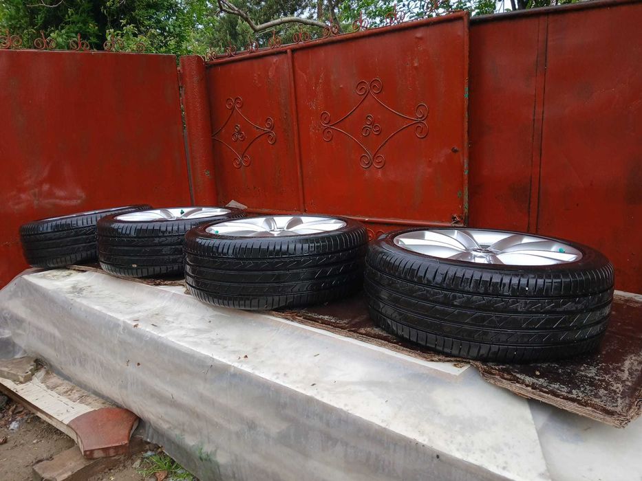 Set Jante Originale Opel Astra J 18" + Anvelope Vară Landsail (DOT 0123)