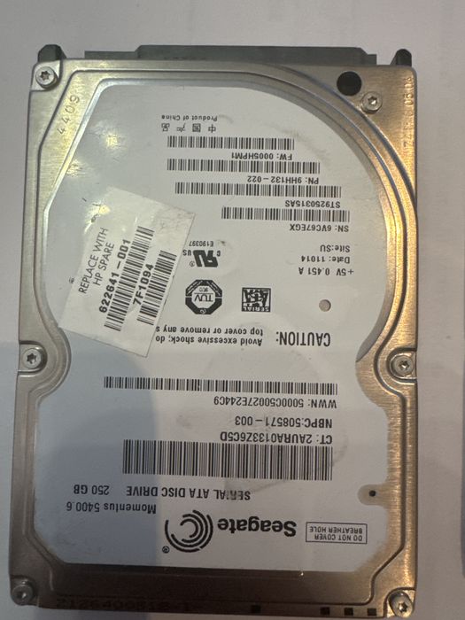 Жесткий дисң 2,5 (hdd - sata) 3 шт