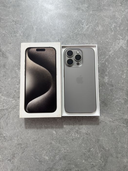 iPhone 15 Pro 128GB Natural Titanium