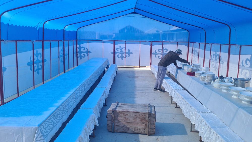 Палатка юрта 100адамдык