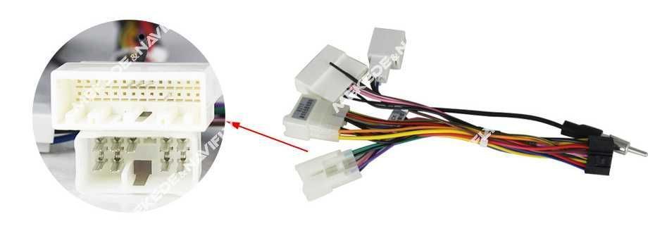 Navigatie Android 14 TOYOTA CAMRY 2012 - 2014  1/8 Gb CarPlay + CAMERA