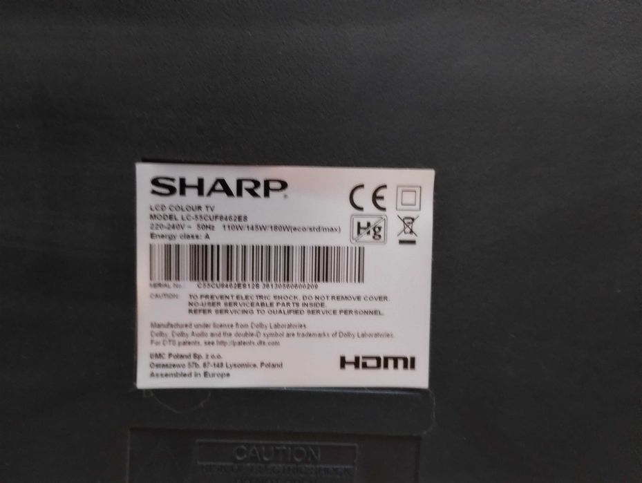 Телевизор Sharp 55"