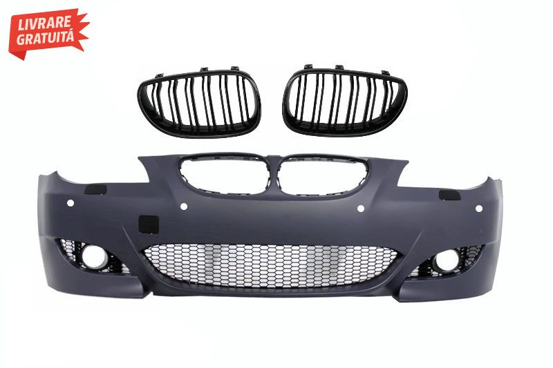 Bara Fata BMW Seria 5 E60 E61 (2003-2007) M5 Look cu Grile Centrale