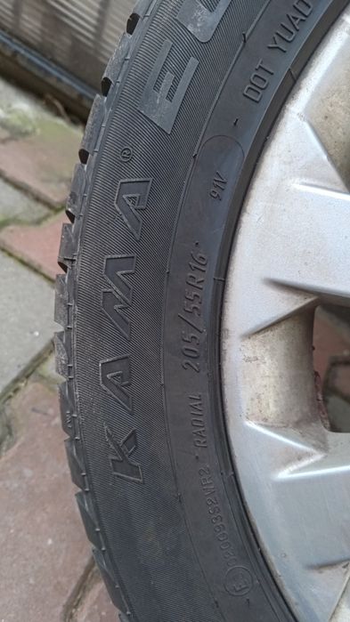 Vând 4 jenti+anvelope opel astra 5x100   205 55 r16