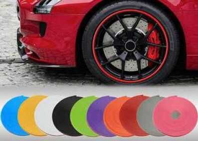 Лип протектор и декорация за ДжанТи - Червен и Оранжев 8 метра!