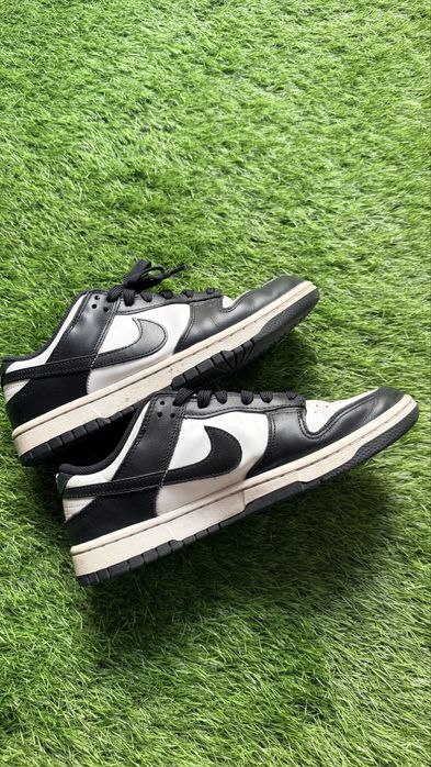 Titlu: Nike Dunk Low Panda damă, mărimea 40,5, alb-negru