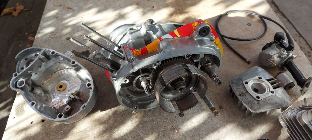 Двигатель мопеда СССР Спортивный В-501