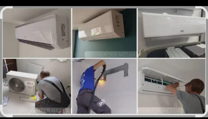 Установка кондиционер