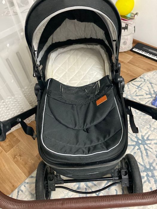 Детская коляска 2в1 (люлька + прогулочный блок)