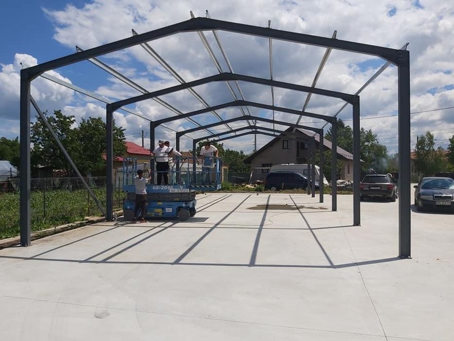 Vand hala metalica 10 x 25 din europrofile