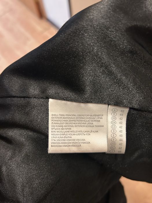 Пиджак шерстяной