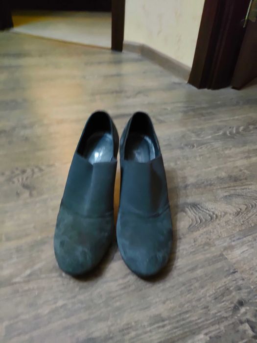 Ботильоны замшевые