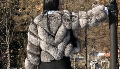 Blana de vulpe argintie