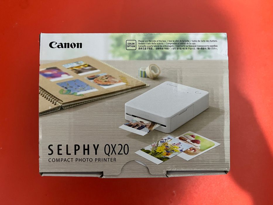 Imprimantă foto Canon SELPHY QX20 – compactă & portabilă