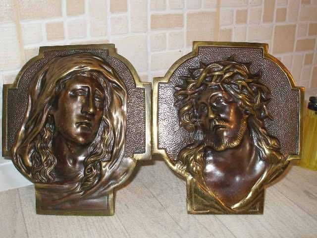 Бронзови Икони Дева Мария Исус