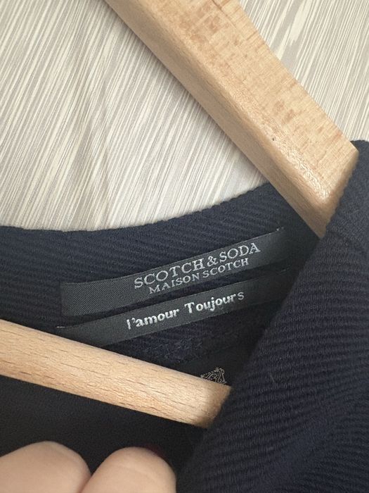 Чисто нова черна рокля С размер Scotch and Soda