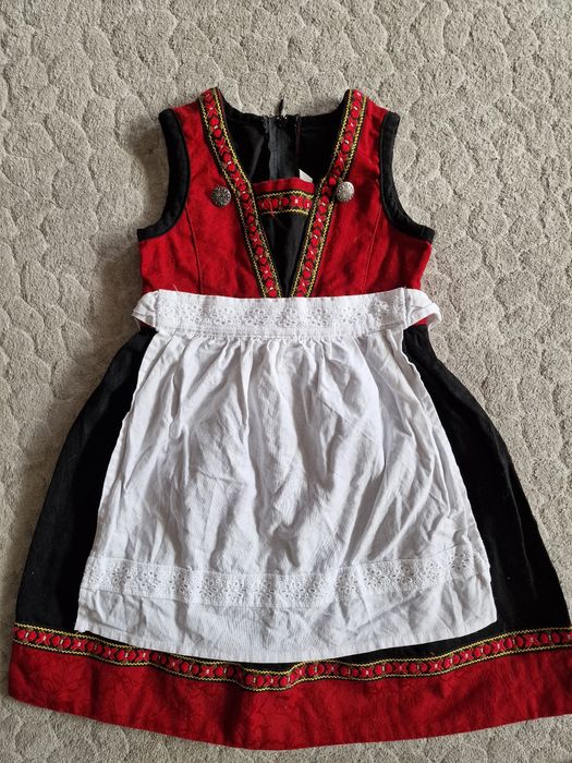 Народна носия за момиче 1,2,3,4,5,6 г.