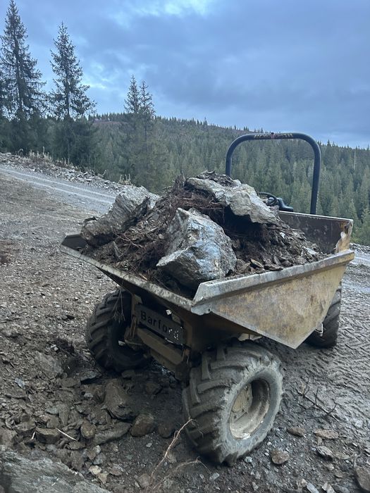 Invhiriez miniexcavator,dumper si bascula