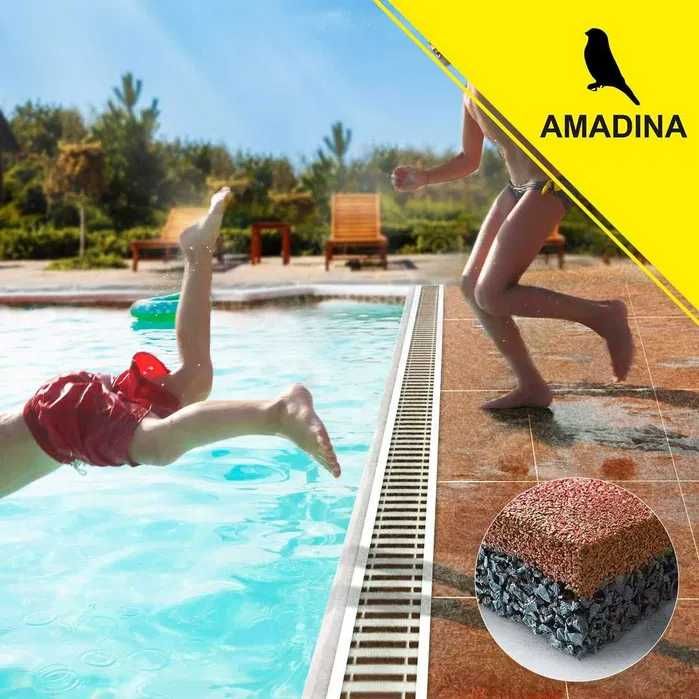 Резиновые Покрытие под бассейны и рядом с ними