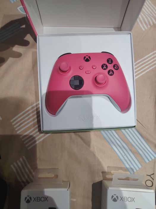 Controller xbox cu Set acumulatori controller xbox series x s xbox  si casti microsoft