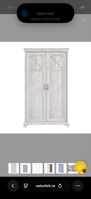 Vand mobila living ,colectia Kashmir NATURLICH,formata din 4 piese