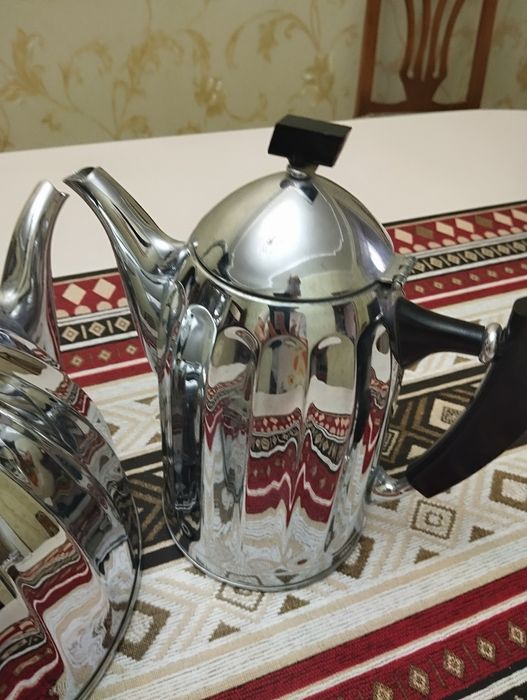 Мельхиоровые чайник