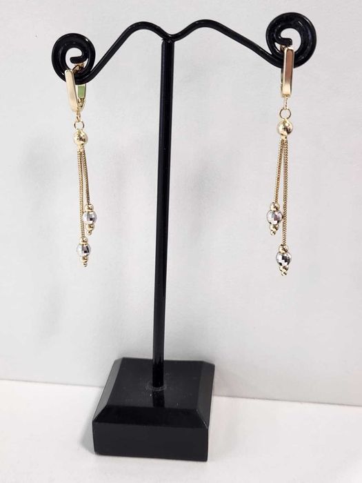 Cercei aur, 14k, 3g (b 68235.2 Ag2 Tudor1)