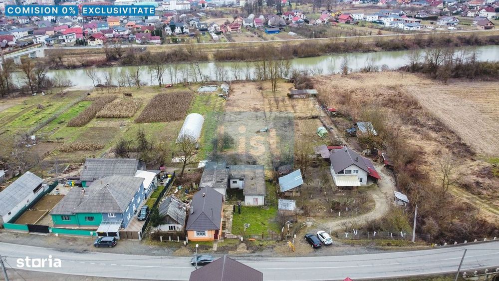 Exclusivitate! Teren intravilan + constructie casa, Beclean