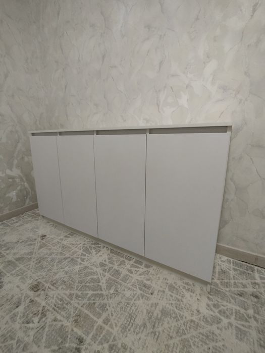 Комод 4 дверей 6 полки с ЛДСП