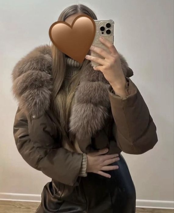 Vând geacă blană naturală