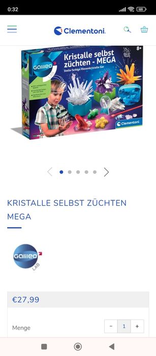 Комплект за създаване на кристали