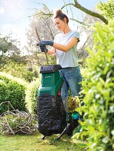 PARKSIDE Дробилка Клони Шредер Мулчер Парксайд Performance Чипс Мулч
