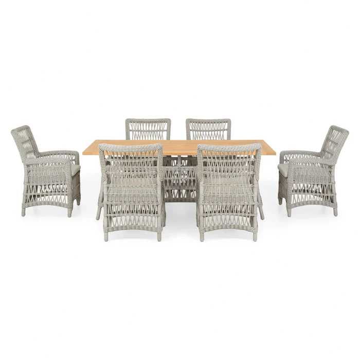 Set mobilier gradina/terasa 6 fotolii/scaune si masa HENDERSON