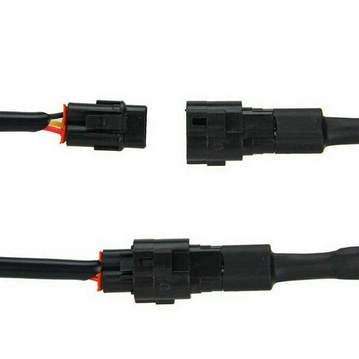Комплект 3 LED дневни светлини за автомобил 12V - 2 броя.