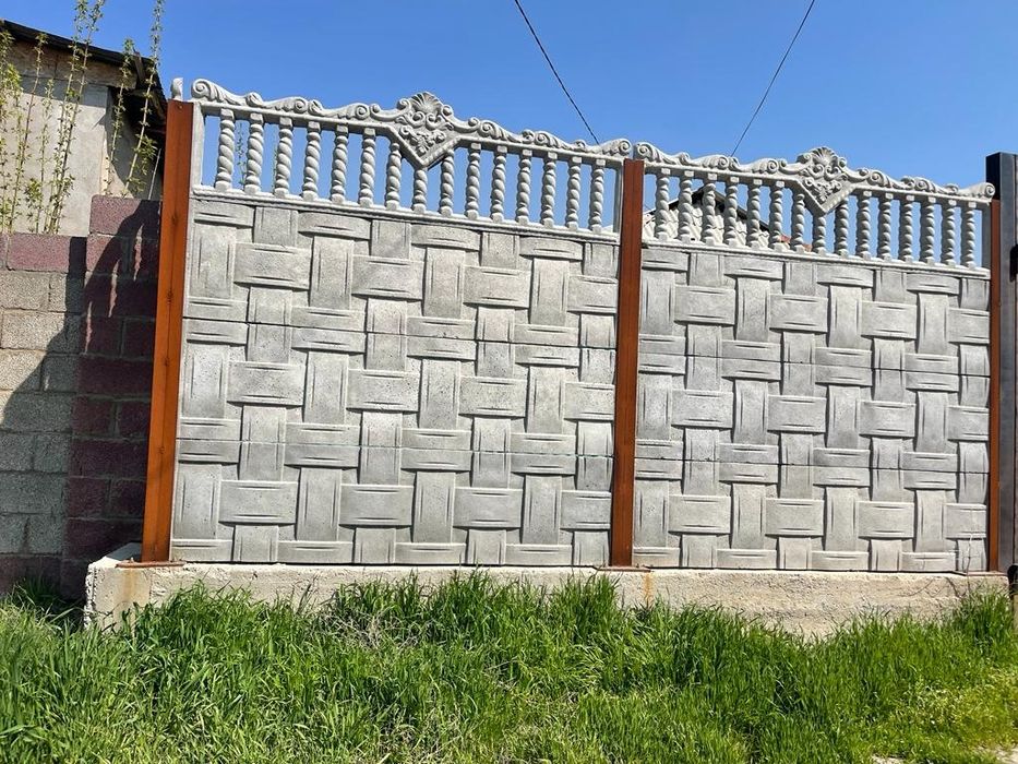 Евро забор, Бетонды Дарбазалар