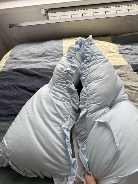 Светло син обиколник за кошара