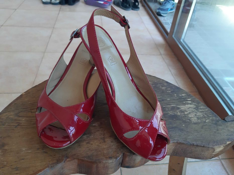 Сандал Естествена Кожа SALAMANDER! Красиви и удобни !№36