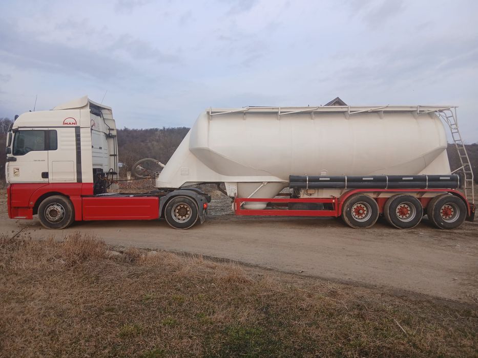 Vand ansamblu cimentruc MAN TGA 18.440 2008 si Feldbinder
