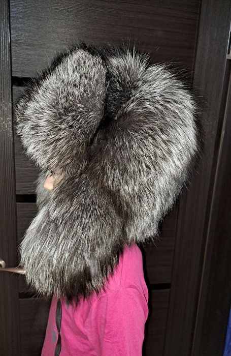 Шапка чернобурка