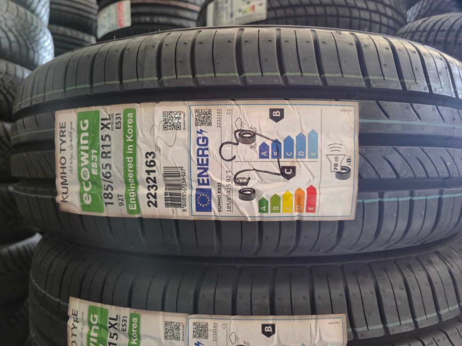 Anvelope de VARA - 185/65/15 92T XL - KUMHO EcoWing - NOU - DOT 4323 !